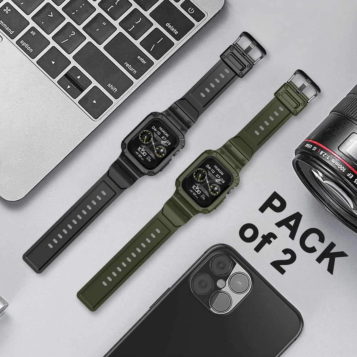 Sport Apple Watch Band+Case