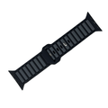 Apple Band - Silicone Ripple - Black & Gray