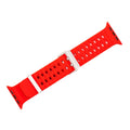 Apple Band - Silicone Wave - Red