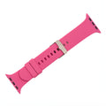Apple Band - Silicone Solid Buckle - BMR Pink