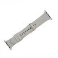 Apple Band - Silicone Solid Buckle - Gray