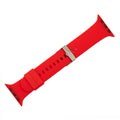 Apple Band - Silicone Solid Buckle - Red