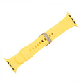 Apple Band - Silicone Solid Buckle - Yellow