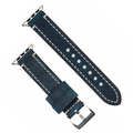 Apple Band - Leather Border Stitch - Blue Jeans
