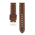 Leather - Border Stitch Saddle Brown