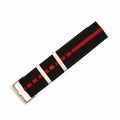 Ribbed Single-Pass - Black & Red