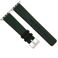 Apple Band - Leather & Rubber - Green