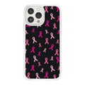 Breast Cancer Awareness HD Apple iPhone 16 Mag-Safe Phone Case - Arleathercraft Breast Cancer / iPhone 16 Pro Max