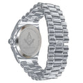 CZ Iced Out Stainless Steel Metal Band Watch Dress Luxury