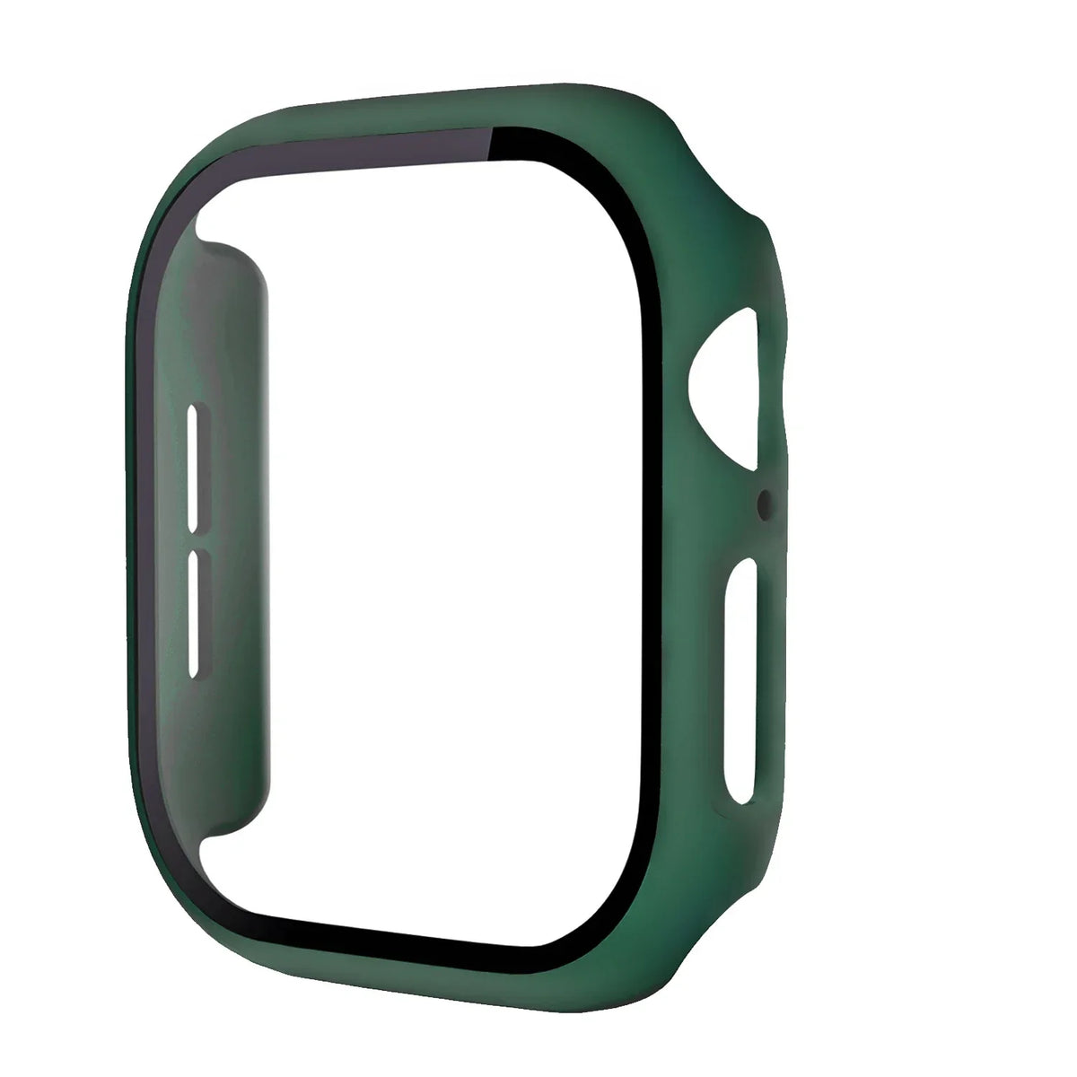 Apple Watch screensaver case compatible with Series 10/9/8/7/6/5/4/SE, featuring a durable glass cover and multiple color options.