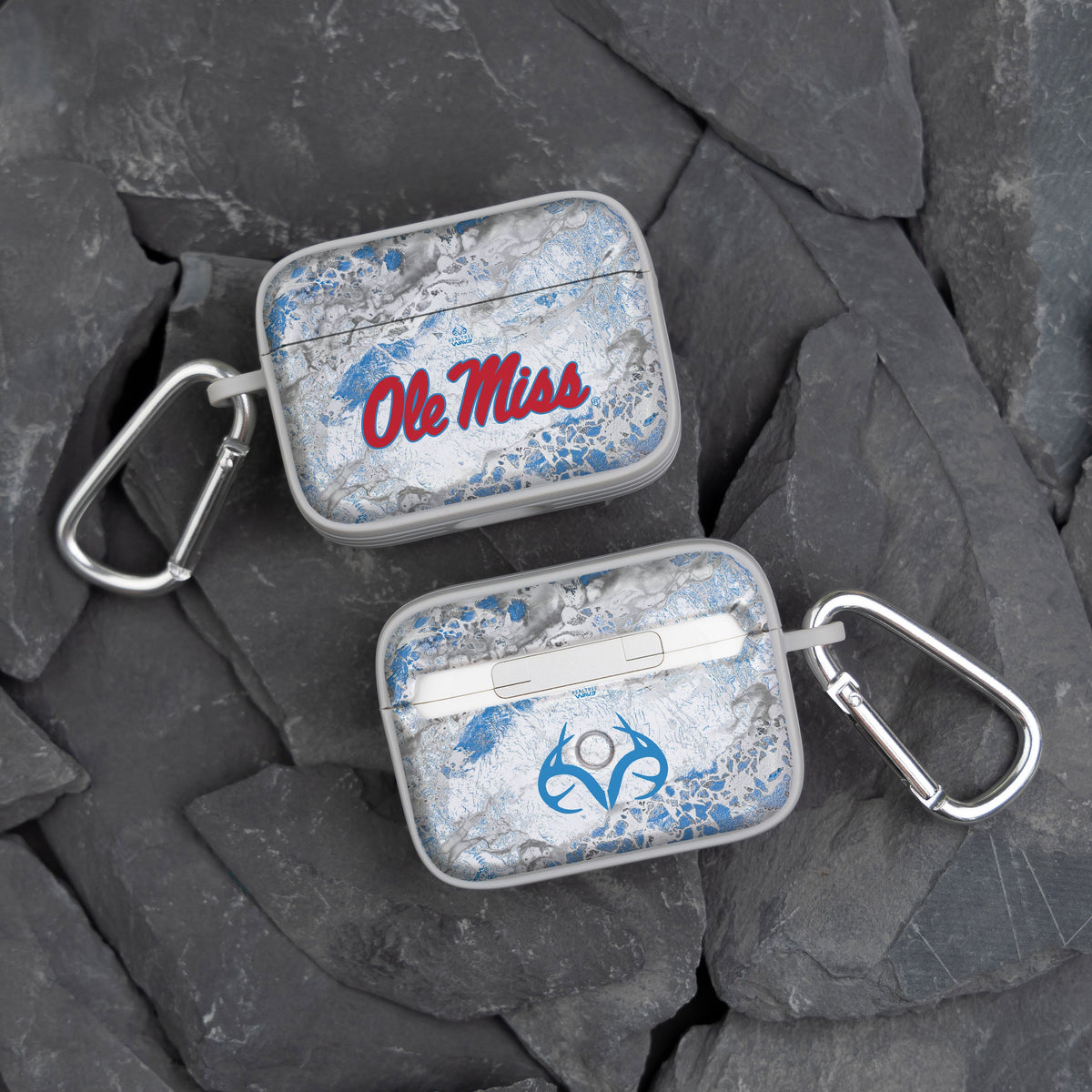 Mississippi Ole Miss Realtree HDX Apple AirPods Pro 1 & 2 Case Cover