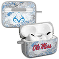 Mississippi Ole Miss Realtree HDX Apple AirPods Pro 1 & 2 Case Cover - Arleathercraft Default Title