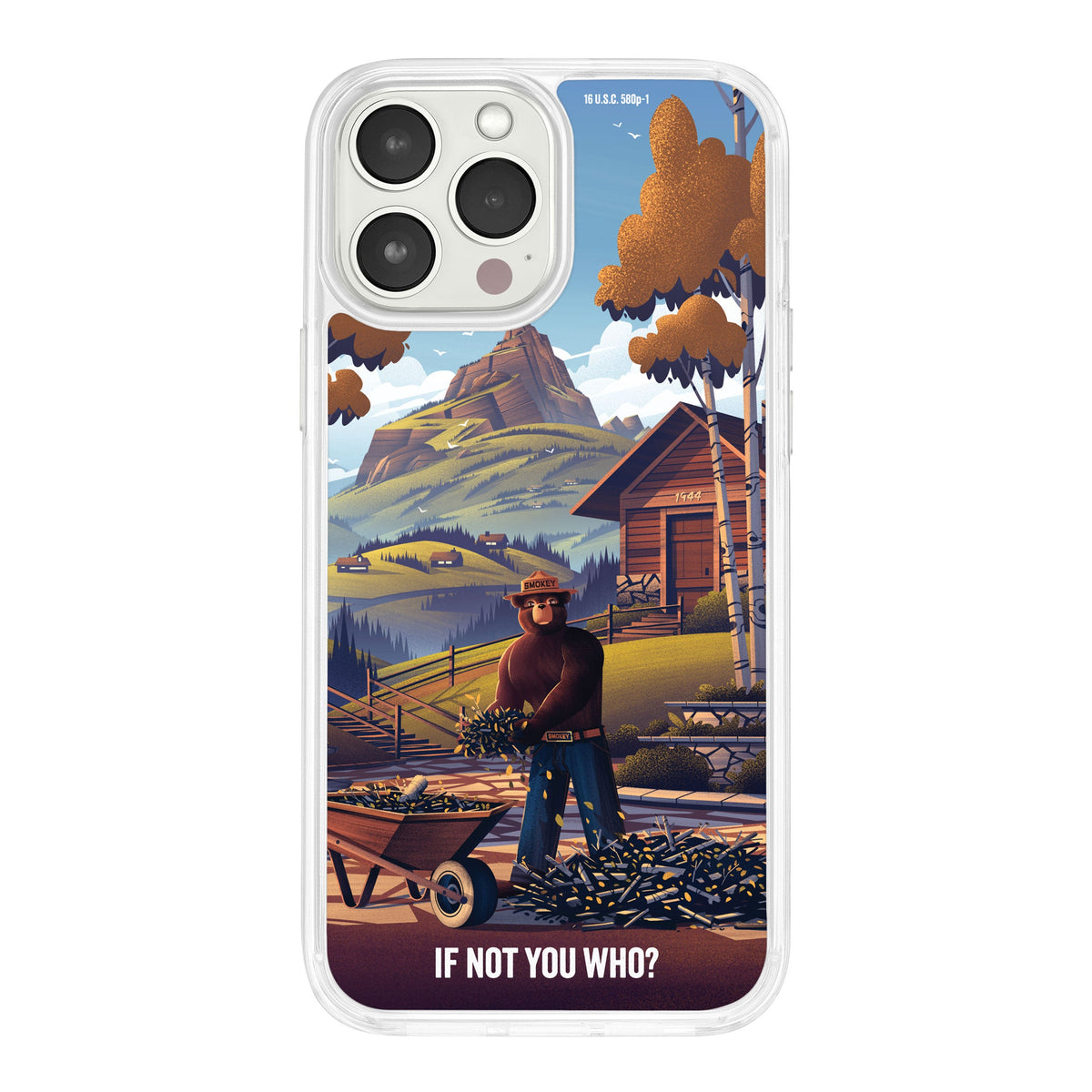 Smokey Bear Classic HD Apple iPhone 16 Mag-Safe Phone Case