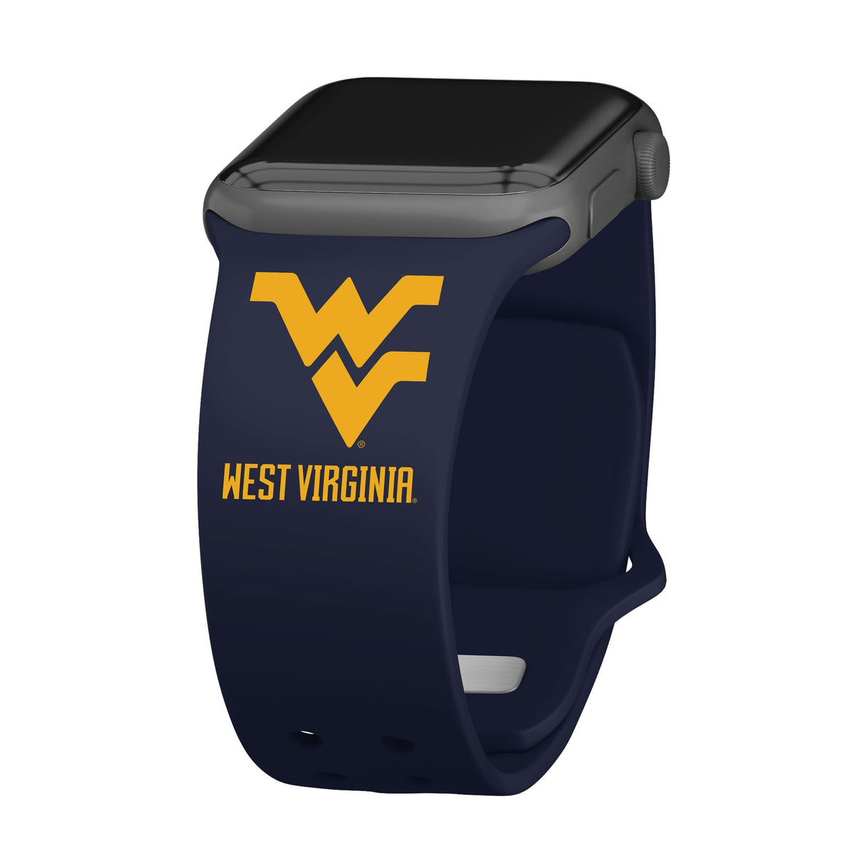 West Virginia Mountaineers HD Apple Watch Band
