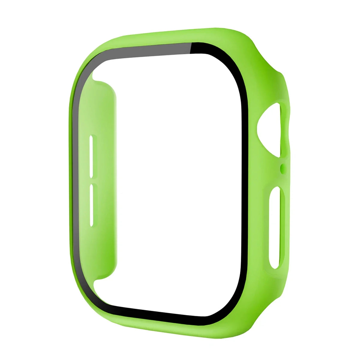 Apple Watch screensaver case compatible with Series 10/9/8/7/6/5/4/SE, featuring a durable glass cover and multiple color options.