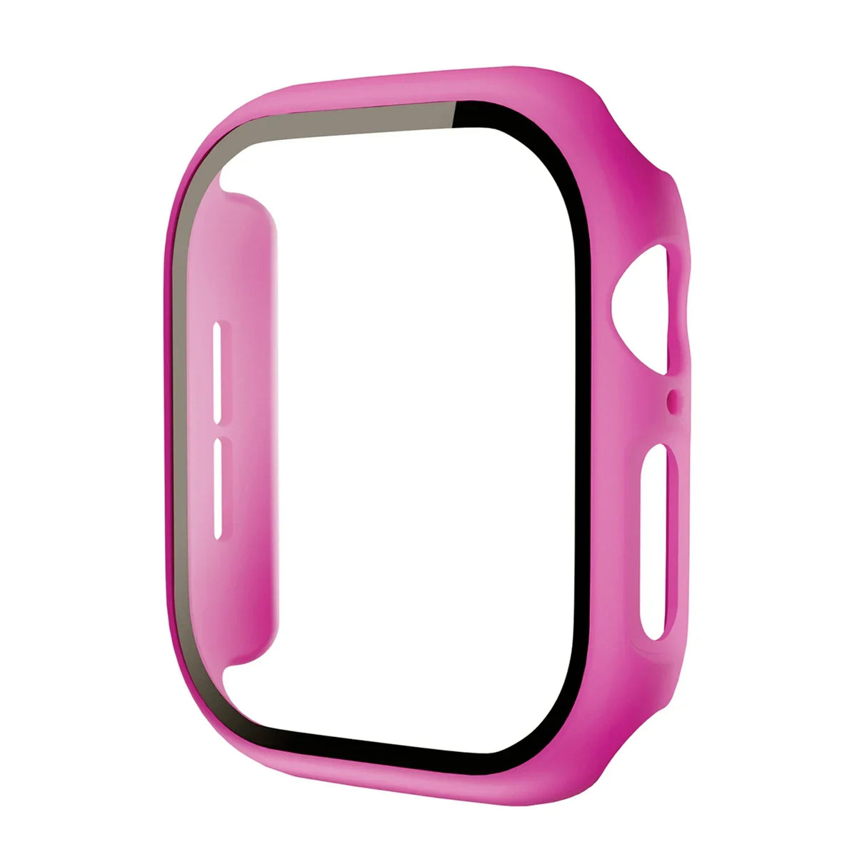 Apple Watch screensaver case compatible with Series 10/9/8/7/6/5/4/SE, featuring a durable glass cover and multiple color options.