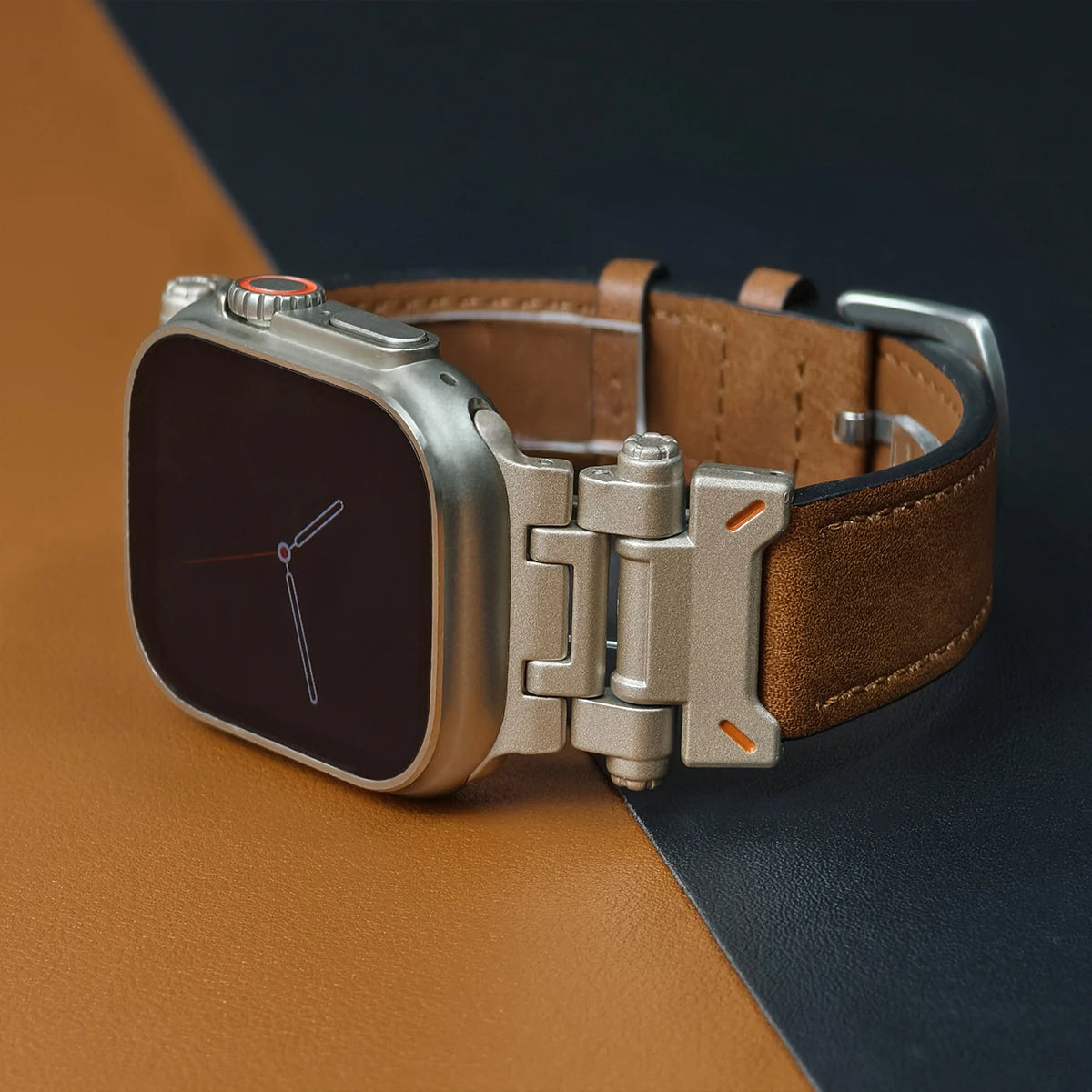 Bracelet Apple Watch en cuir véritable