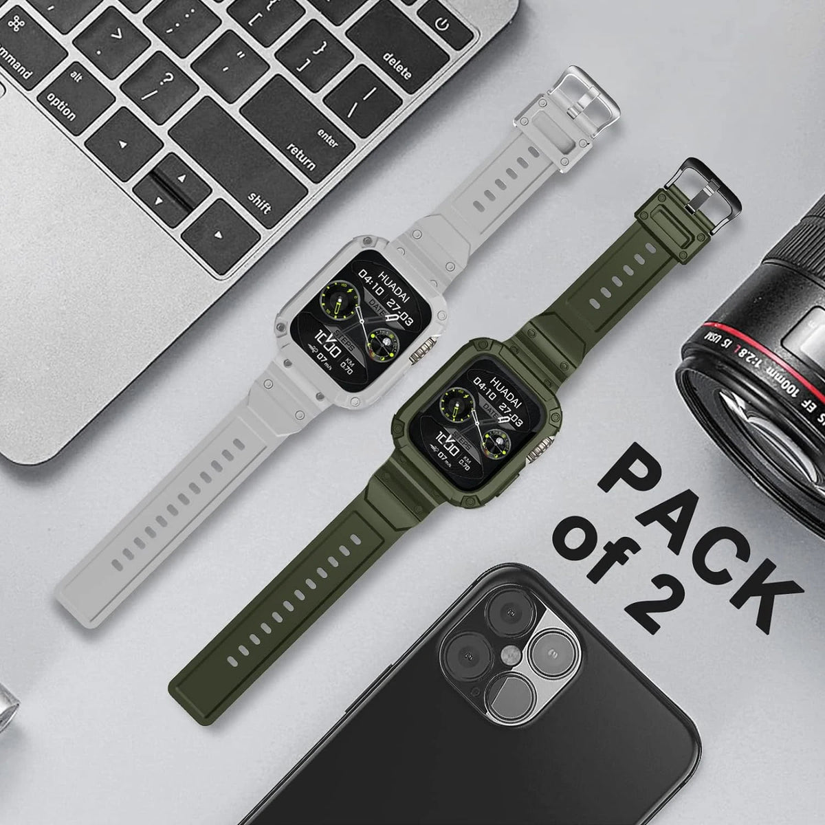 Sport Apple Watch Band+Case