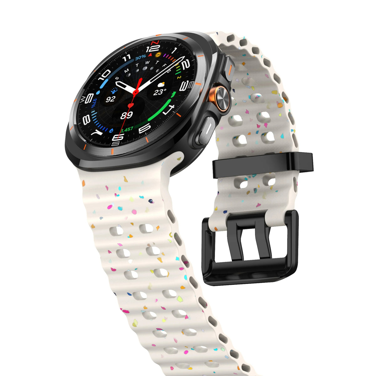 Ocean Silicone Samsung Galaxy Ultra Watch Band 47MM