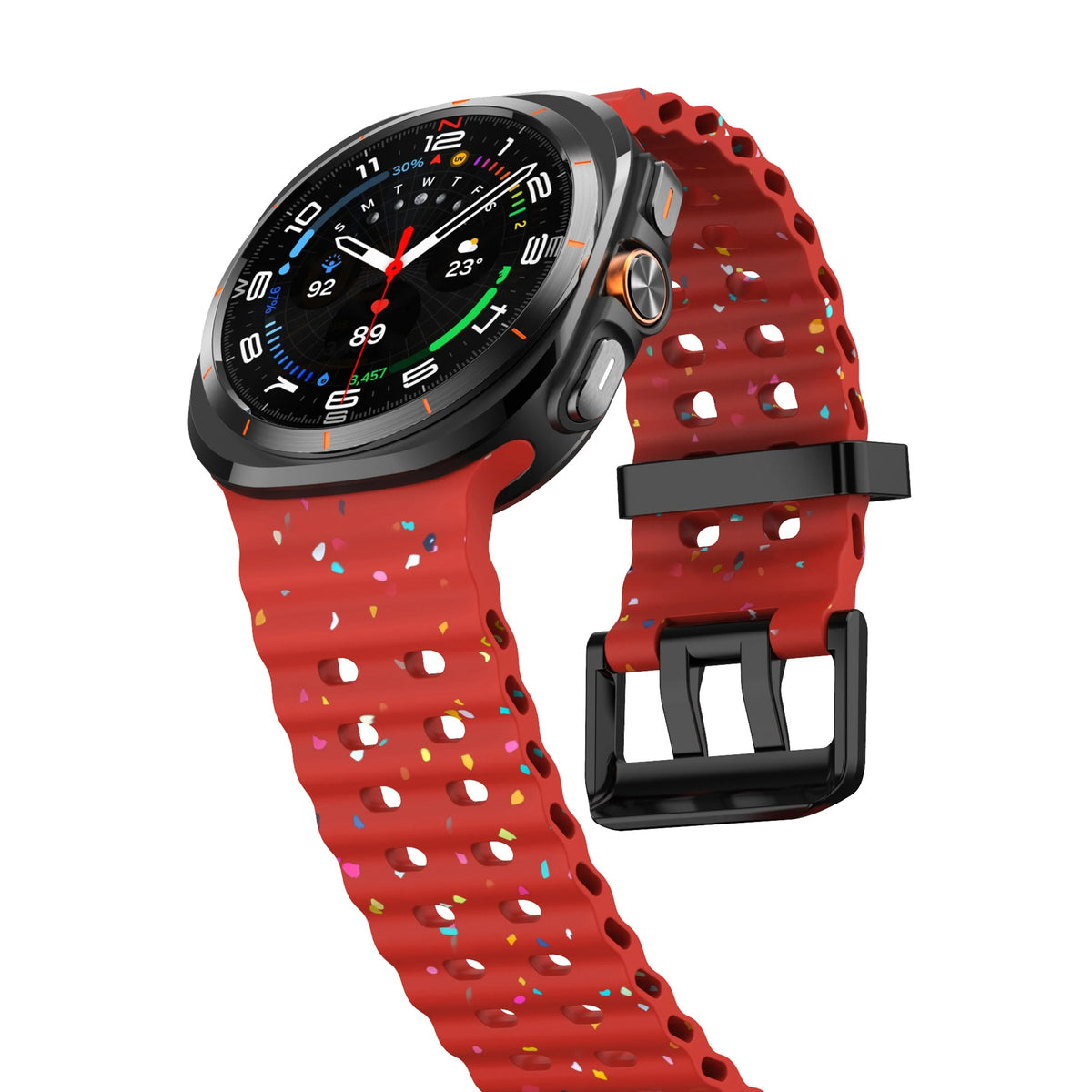 Ocean Silicone Samsung Galaxy Ultra Watch Band 47MM