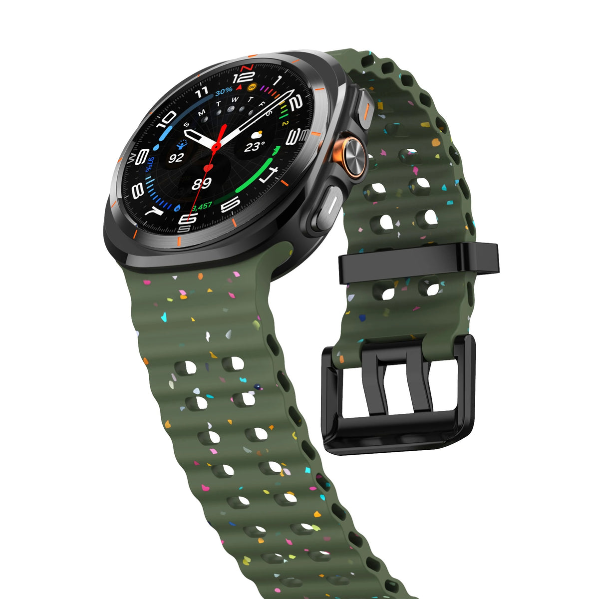 Ocean Silicone Samsung Galaxy Ultra Watch Band 47MM