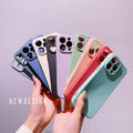 Premium Silicone iPhone Case for 13/14/15/Pro/Max/Series - Arleathercraft 1 / iPhone 15 Pro Max