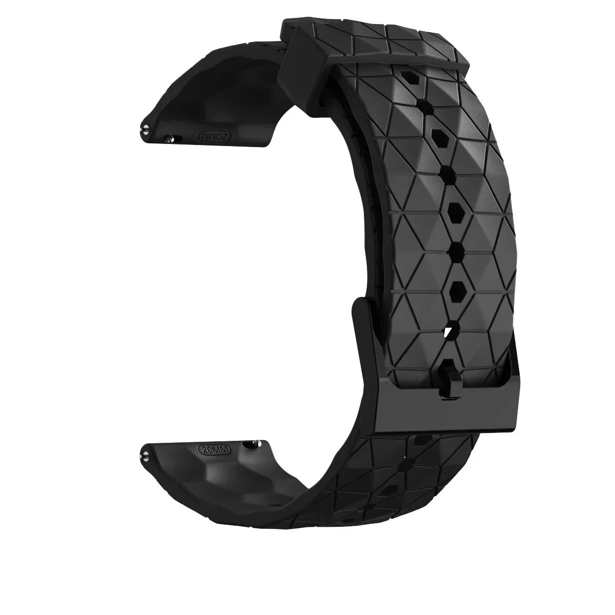20mm, 22mm, Strap for Samsung Galaxy Watch 7 FE 6 5 4 5Pro 6/4Classic Silicone Band for Huawei GT5 Pro 46mm GT4/3Pro Bracelet (Kopya)