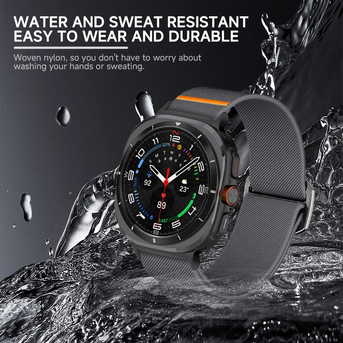 Elastic Samsung Galaxy Ultra Watch Band 47MM