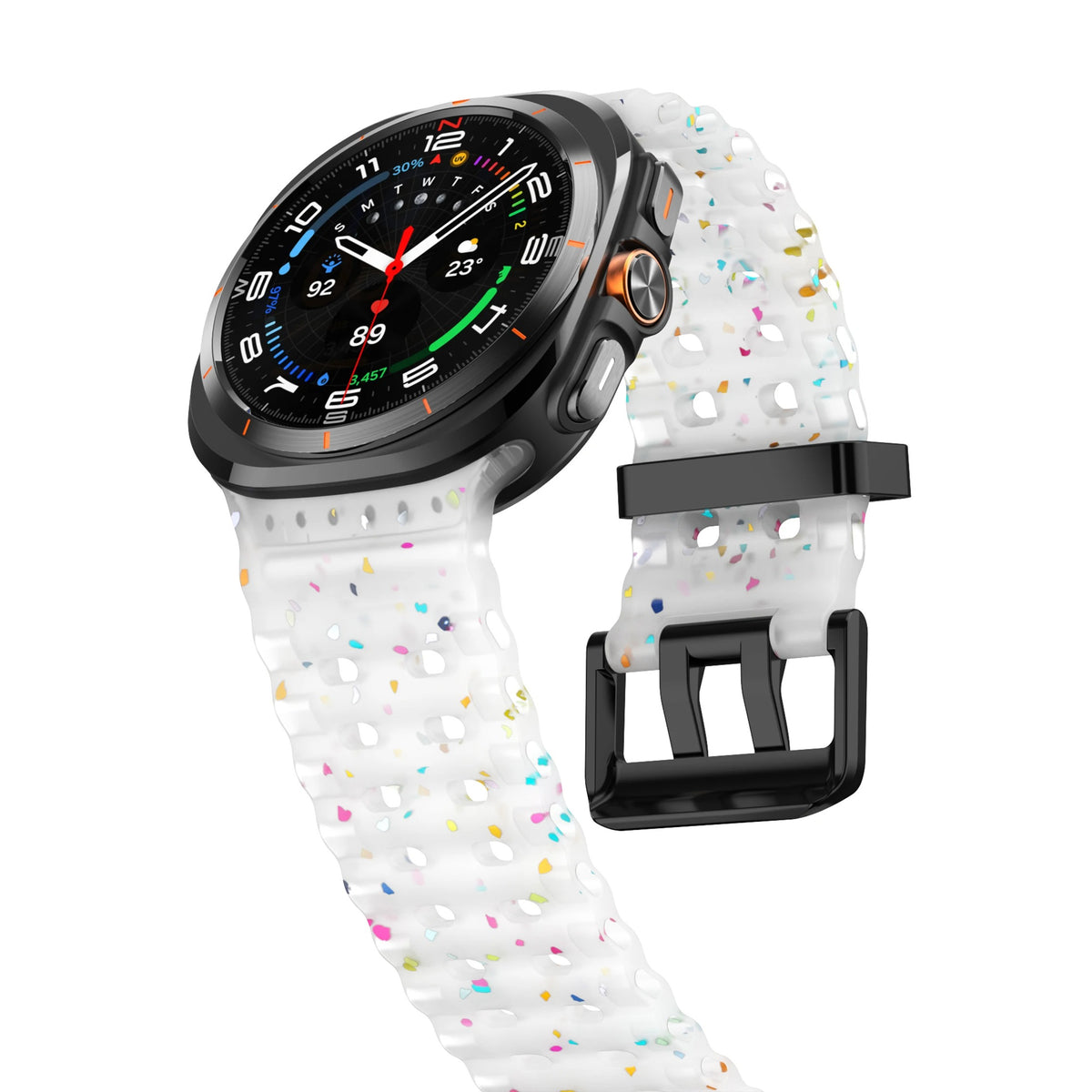 Ocean Silicone Samsung Galaxy Ultra Watch Band 47MM