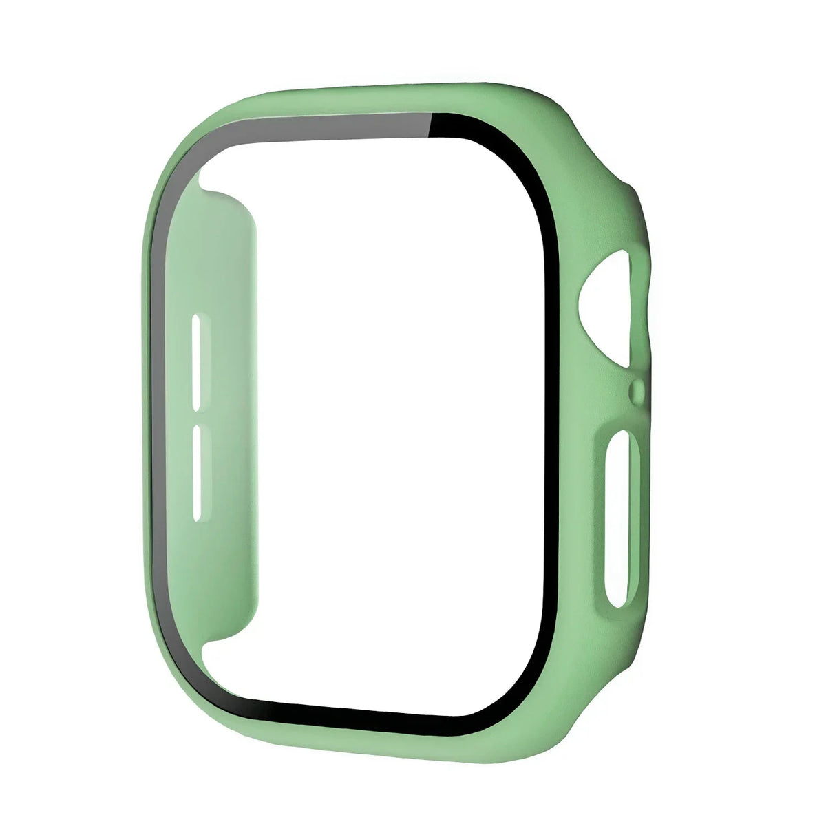 Apple Watch screensaver case compatible with Series 10/9/8/7/6/5/4/SE, featuring a durable glass cover and multiple color options.