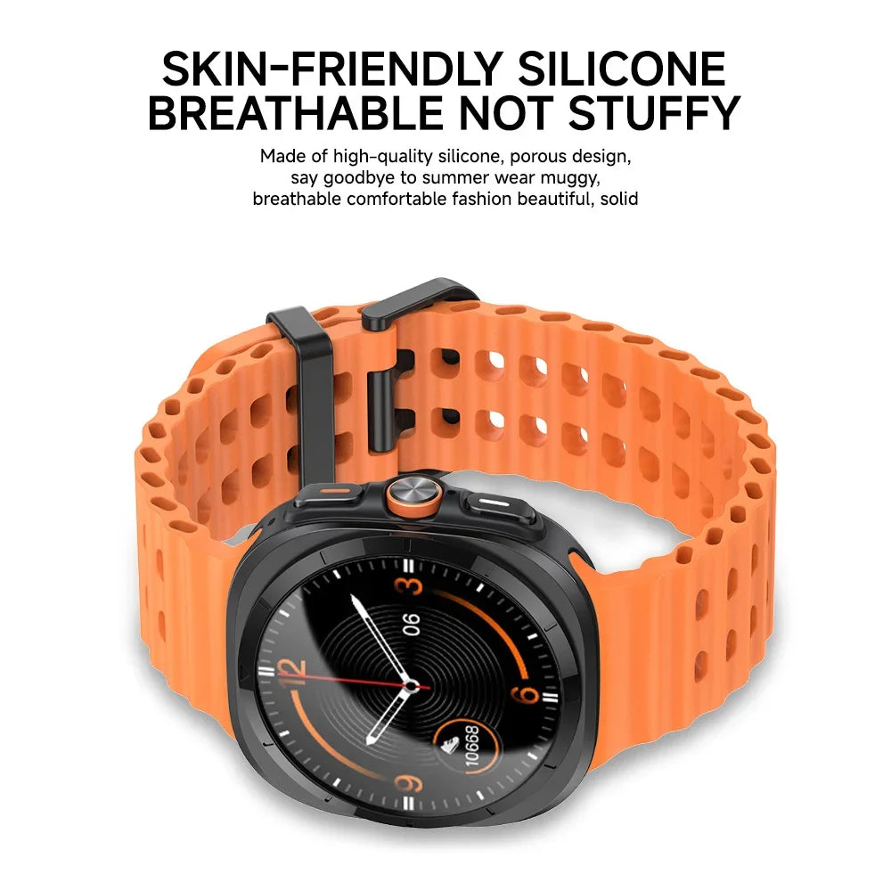 Silicone Samsung Galaxy Ultra Watch Band 47MM