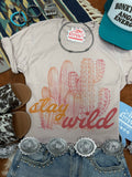 Stay Wild Cactus Graphic Tee