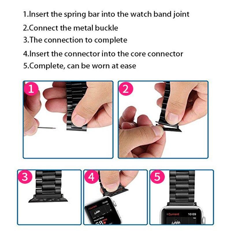 Apple Watch Band ConnectorBand Length: 20cmItem Type: WatchbandsBand Material Type: Stainless SteelCondition: New without tagsClasp Type: PinColor: Black/Silver/Gold/Rose gold/Rose Pink


[focus_keyword]Watch Accessory