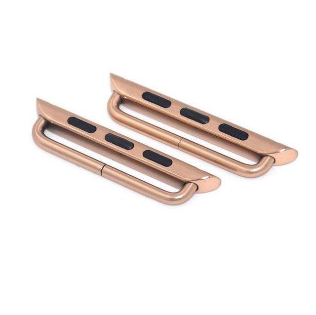 Apple Watch Band ConnectorBand Length: 20cmItem Type: WatchbandsBand Material Type: Stainless SteelCondition: New without tagsClasp Type: buckleDrop shipping: supportwholesale: support wholes[focus_keyword]Watch Accessory