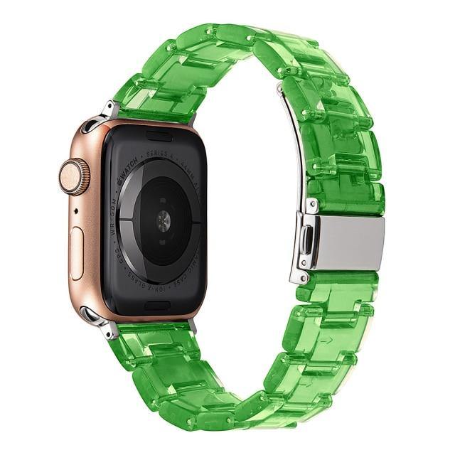 Apple Watch BandBand Length: 22cmItem Type: WatchbandsBand Material Type: ResinCondition: New with tagsClasp Type: Metal buckle


[focus_keyword]Apple Watch Band