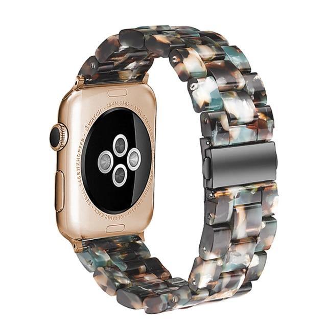 Apple Watch BandBand Length: 22cmItem Type: WatchbandsBand Material Type: ResinCondition: New with tagsClasp Type: Metal buckle


[focus_keyword]Apple Watch Band