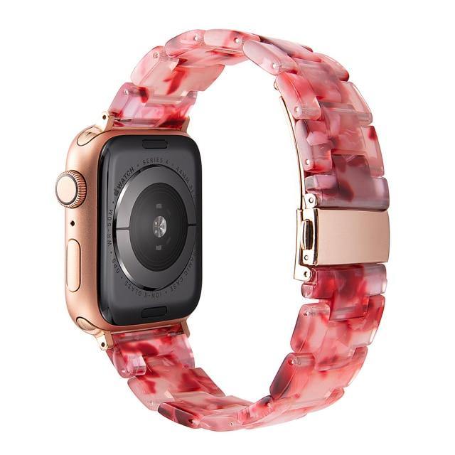 Apple Watch BandBand Length: 22cmItem Type: WatchbandsBand Material Type: ResinCondition: New with tagsClasp Type: Metal buckle


[focus_keyword]Apple Watch Band