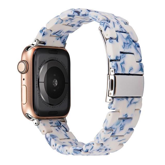 Apple Watch BandBand Length: 22cmItem Type: WatchbandsBand Material Type: ResinCondition: New with tagsClasp Type: Metal buckle


[focus_keyword]Apple Watch Band