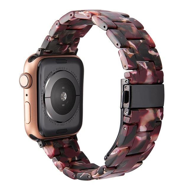 Apple Watch BandBand Length: 22cmItem Type: WatchbandsBand Material Type: ResinCondition: New with tagsClasp Type: Metal buckle


[focus_keyword]Apple Watch Band