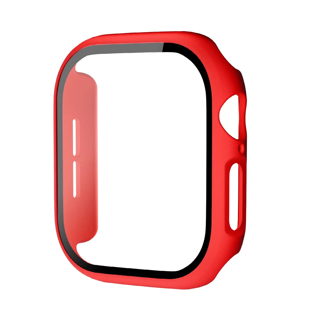 Apple Watch screensaver case compatible with Series 10/9/8/7/6/5/4/SE, featuring a durable glass cover and multiple color options.