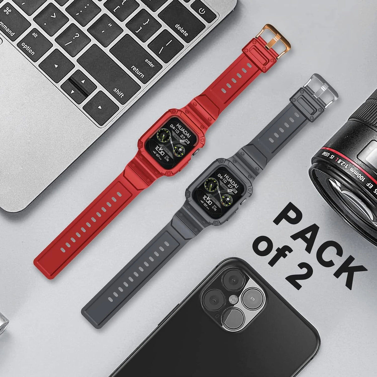 Sport Apple Watch Band+Case