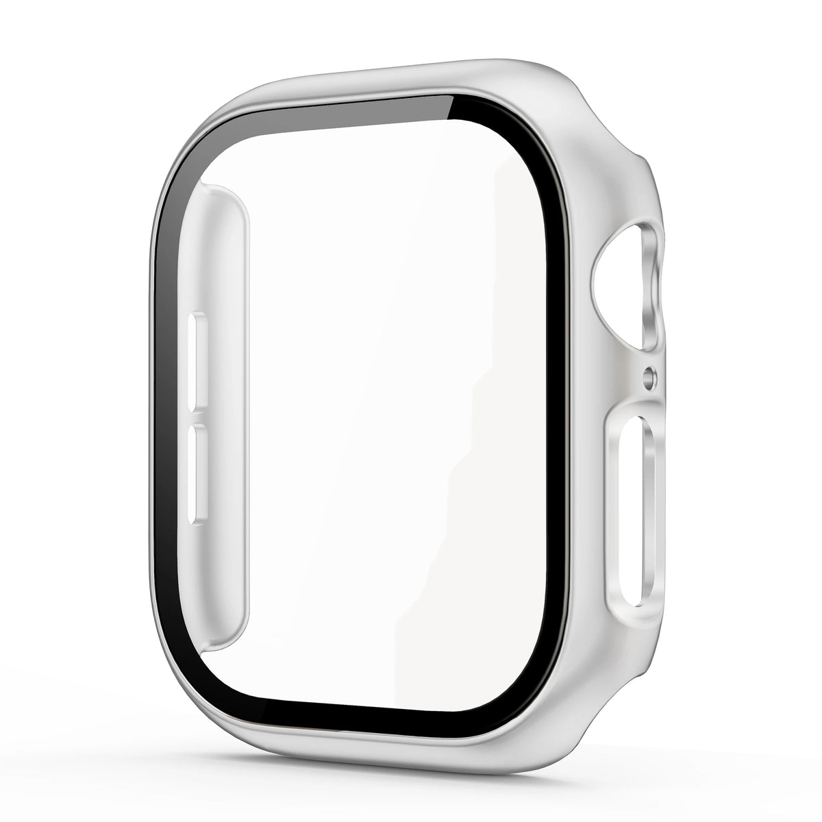 Apple Watch screensaver case compatible with Series 10/9/8/7/6/5/4/SE, featuring a durable glass cover and multiple color options.