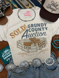 Sold! Grundy County Auction Graphic Tee