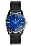 Blue Sunburst Watch