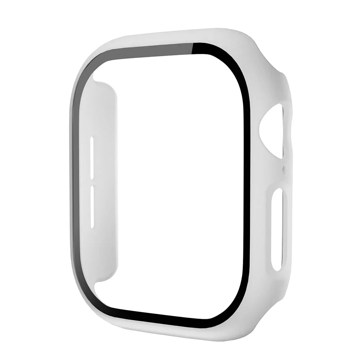 Apple Watch screensaver case compatible with Series 10/9/8/7/6/5/4/SE, featuring a durable glass cover and multiple color options.