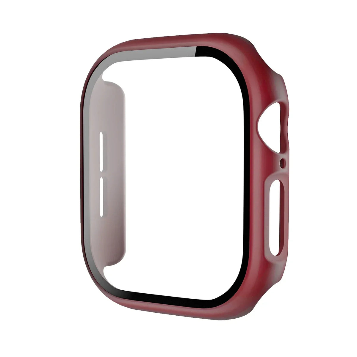 Apple Watch screensaver case compatible with Series 10/9/8/7/6/5/4/SE, featuring a durable glass cover and multiple color options.