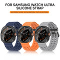Silicone Samsung Galaxy Ultra Watch Band 47MM - Arleathercraft Starlight / Galaxy Watch Ultra