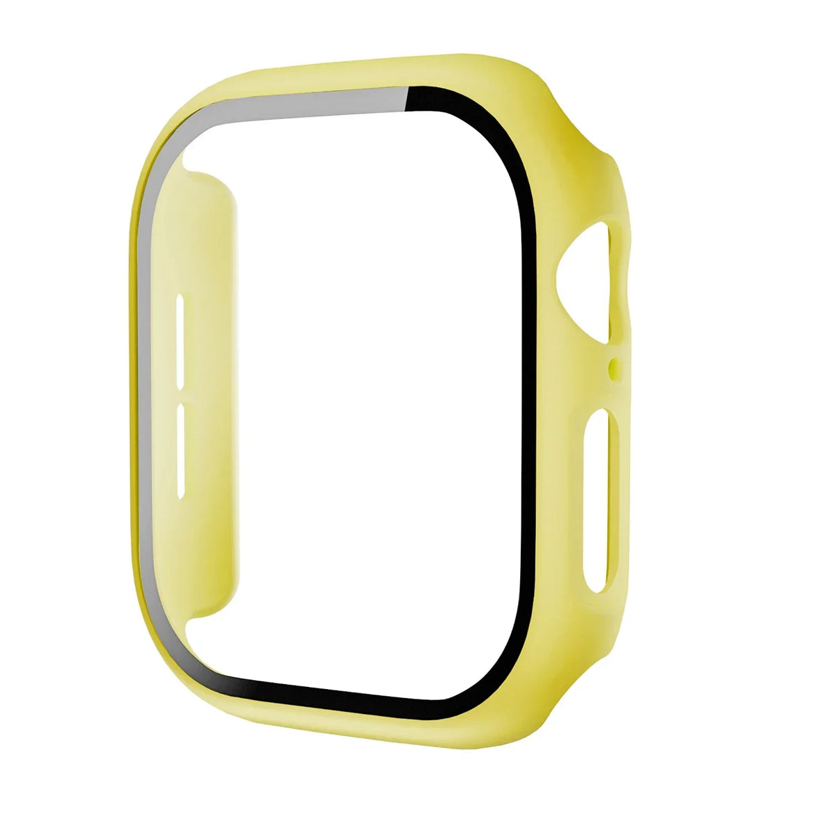 Apple Watch screensaver case compatible with Series 10/9/8/7/6/5/4/SE, featuring a durable glass cover and multiple color options.