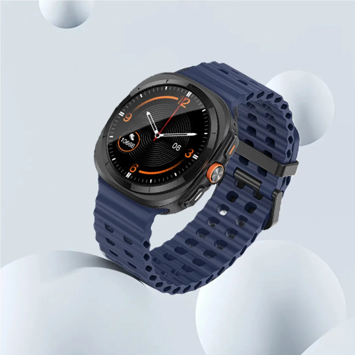 Silicone Samsung Galaxy Ultra Watch Band 47MM