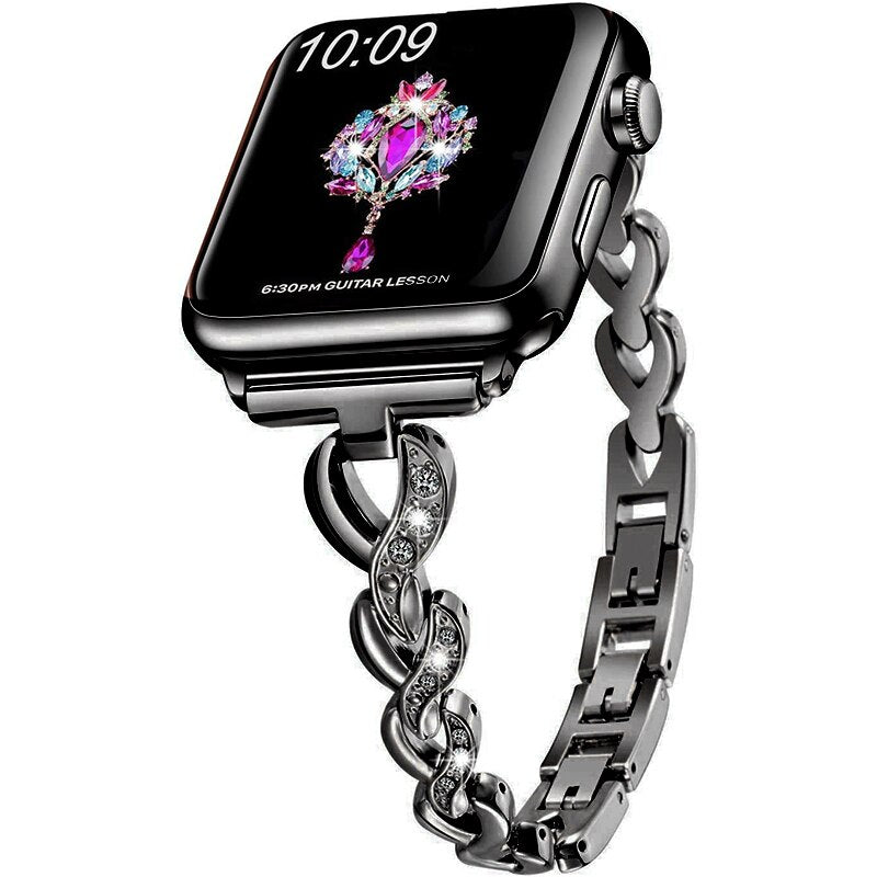 Diamond Apple Watch Band